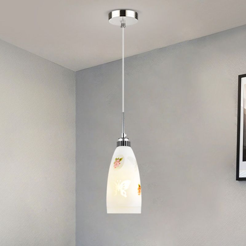 Bell Shade hanglamp Lichte armatuur moderne glazen eetkamer plafond suspensielamp