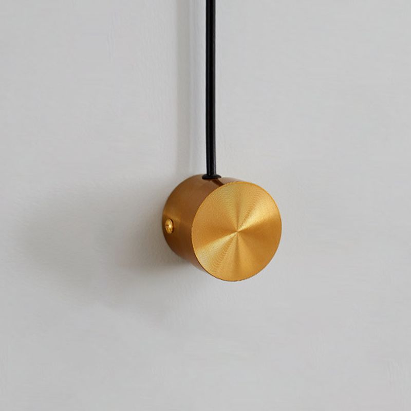 Moderne eine leichte Wandleuchte Metall Drehwandmontierte Leuchte für Bett