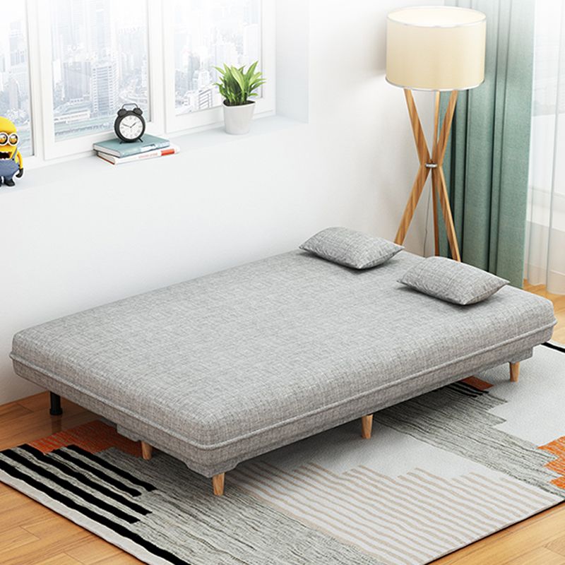 Contemporary Tight Back Convertible Sleeper Sofa for Bonus Room