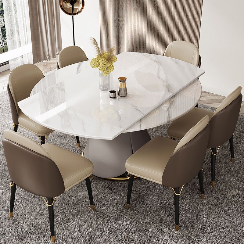 Modern Style Dining Round Table Dining Stone Table for Kitchen