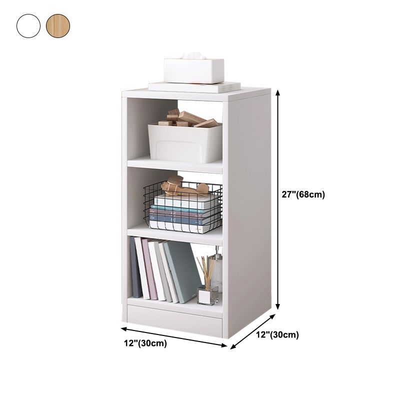 Scandinavian Wood Bookshelf 11.8" Wide Standard Shelf Bookcase