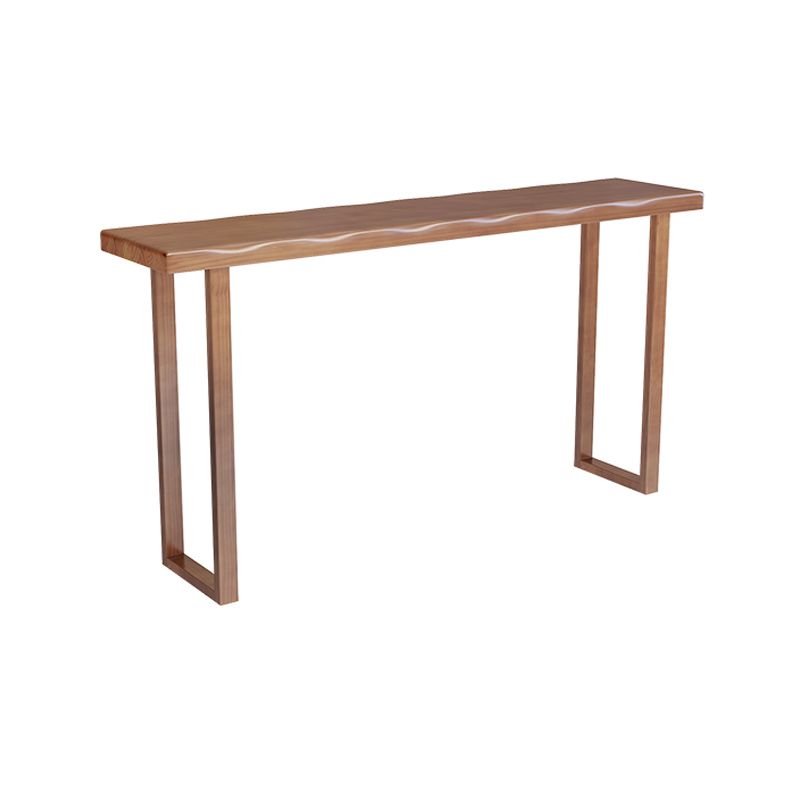 Contemporary Rectangle Pub Dining Set 1/4/7 Pieces Pine Solid Wood Counter Set