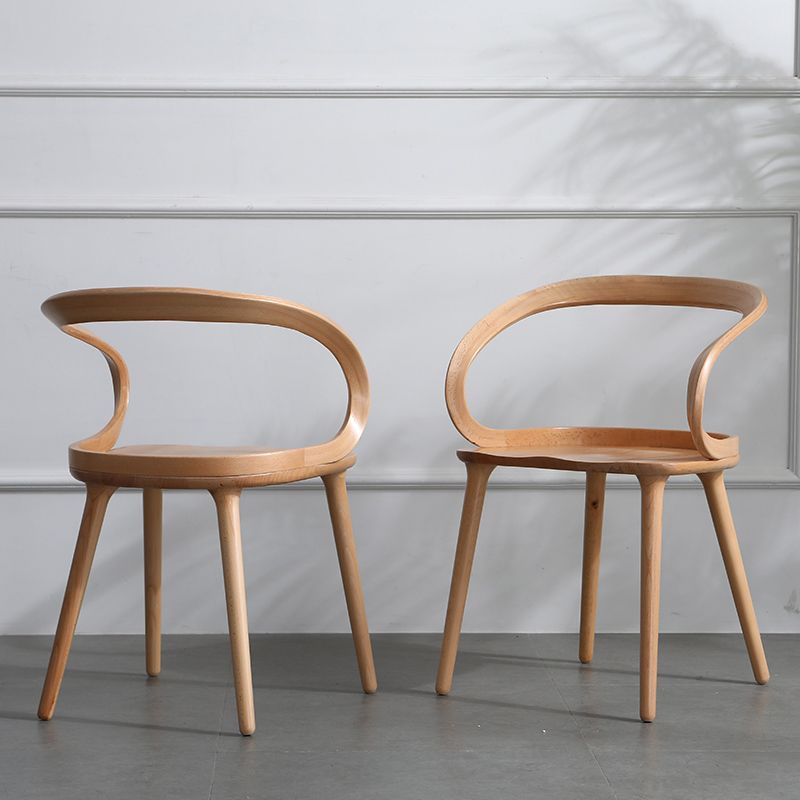 Solid Wood Dining Chairs Designer Style Dining Chairs for Dining Room