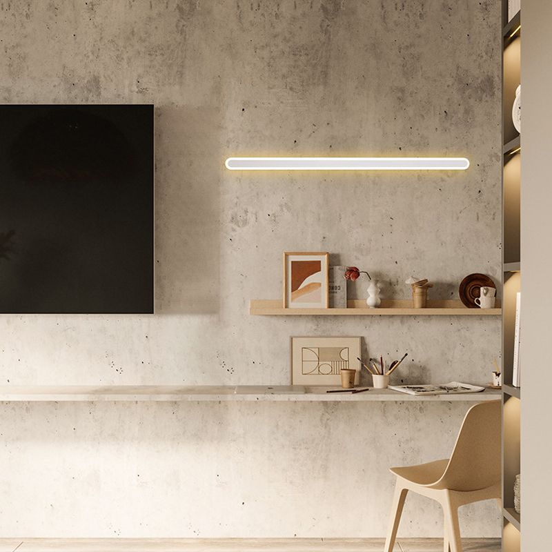 Lineare Schatten Metallwandbeleuchtung modern