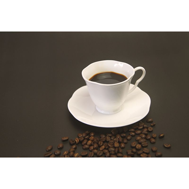 Strong Coffee Wall Mural Decal Customized Size for Restaurant Hotel, Water Resistant