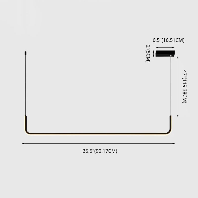 Overlapping Island Pendant Lights Ultra-Contemporary Acrylic Island Pendant Lights for Restaurant