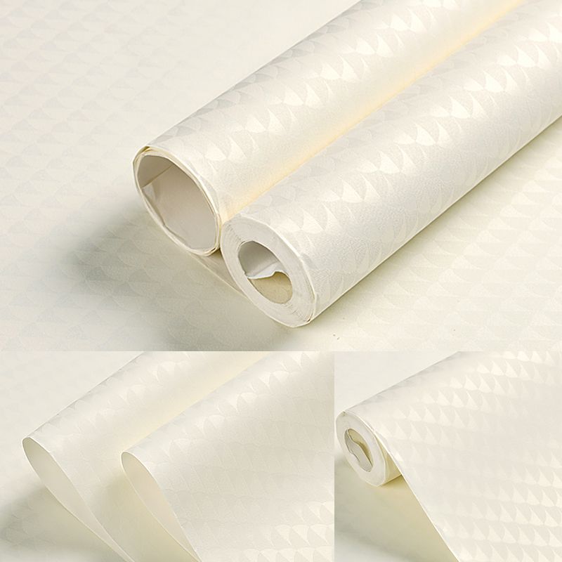Minimalistisch vliesbehang in zachte kleuren, halfglanzend mozaïek, vochtbestendig wanddecoratie