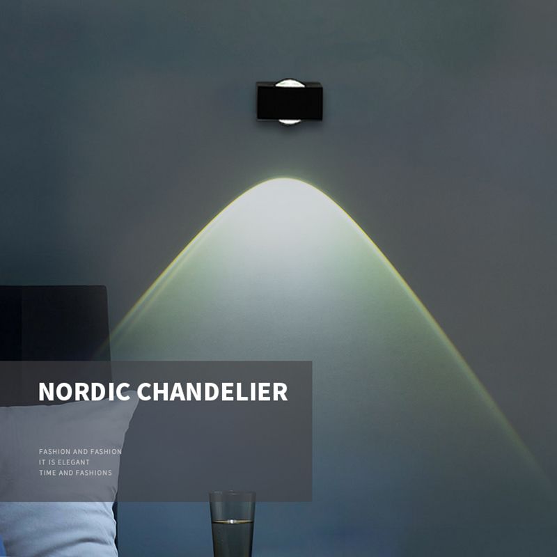 Square Shape Metal Wall Light Modern Style Multi Lights Wall Mount Light Fixture