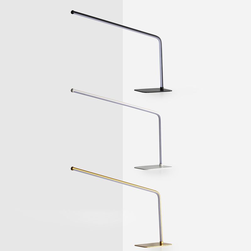 Noordse stijl LED -tafellamp moderne bureaulamp voor studieslaapkamer