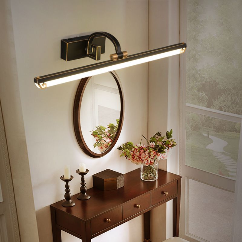 Mapeante de maquillaje LED Luz de estilo moderno de baño Mirador de baño Mirror de inodoro