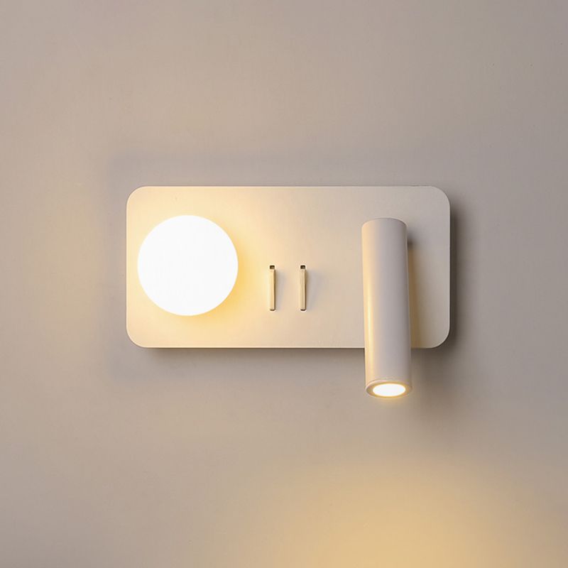 Modern Simplicity Style Bedside Reading Lamp Spotlight Design LED Wall Sconce for Bedroom