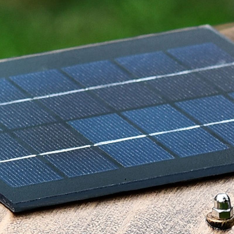 Modern Simple Outdoor Light Square Shape Solar Energy Pillar Lamp for Outdoor