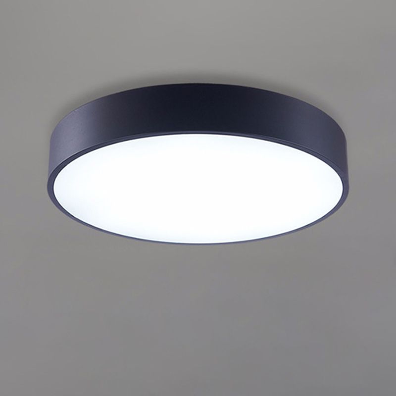Ronde inbouwverlichtingsarmaturen Moderne acryl 1-lichts plafondlamp