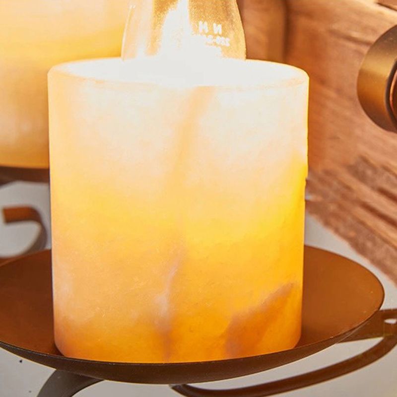 Industrial Ship Shape Island Pendant Lights Wood Multiple-Light Island Pendant