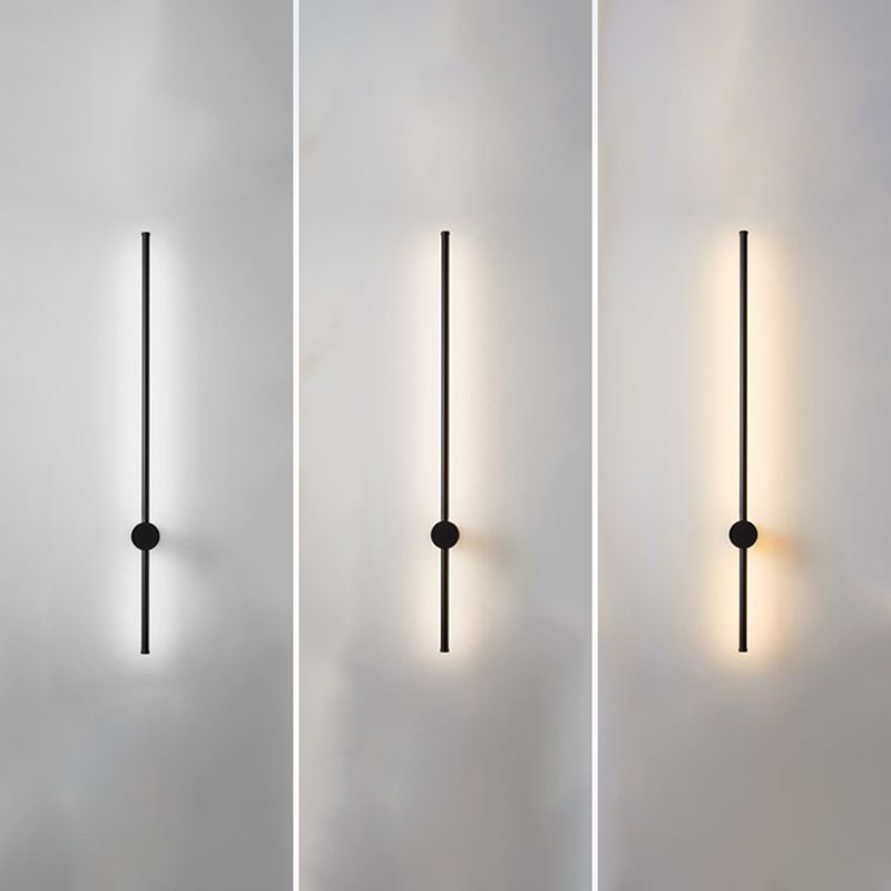 Lineare Schatten Metallwandbeleuchtung moderner Stil 1-Licht-Wandmontage Leuchte Leuchte