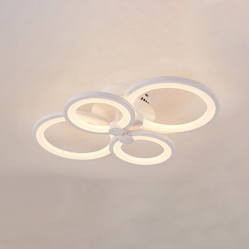 Luz de techo de estilo moderno Simplicidad Flush Mount Lighture para sala de estar