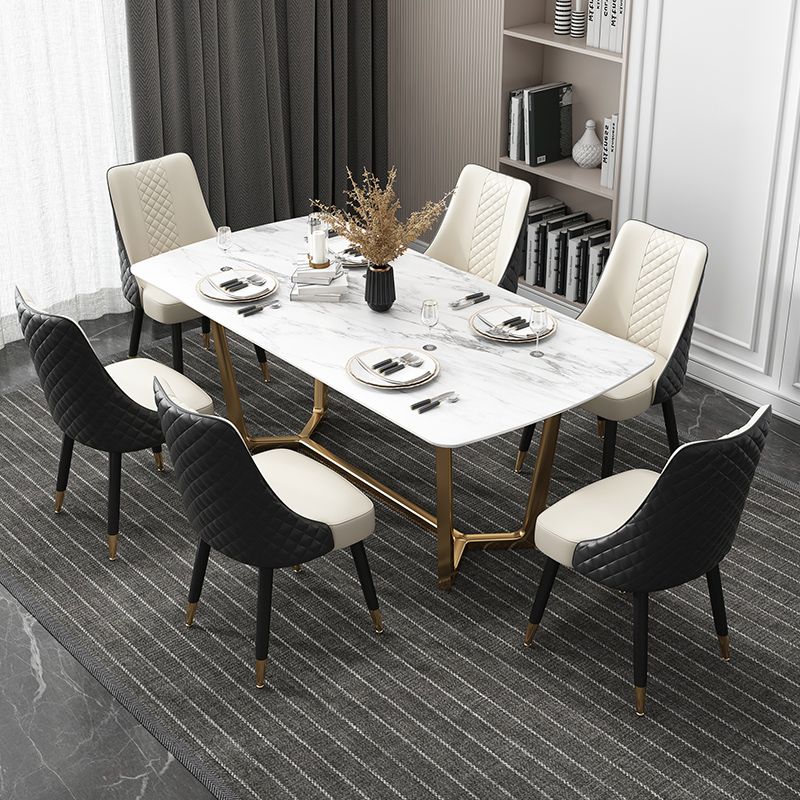 Scandinavian Style Wood Side Dining Chairs Dining Room Solid Back Chair