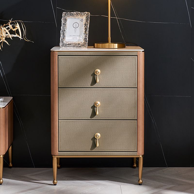 Glam Vertical Dresser 3/4/5 Drawers Storage Dresser for Bedroom