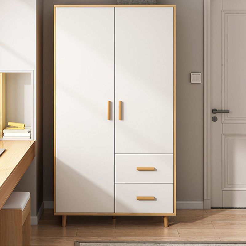 Rectangular Wardrobe Cabinet Modern Simple Wooden Wardrobe Cabinet