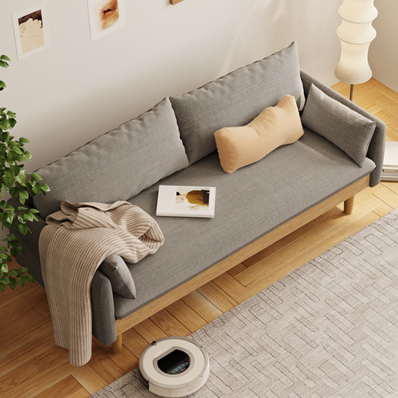 Coton Cotton Coton Coton Haut SOFA 29.53 "High Loose Back Coverred Sofa