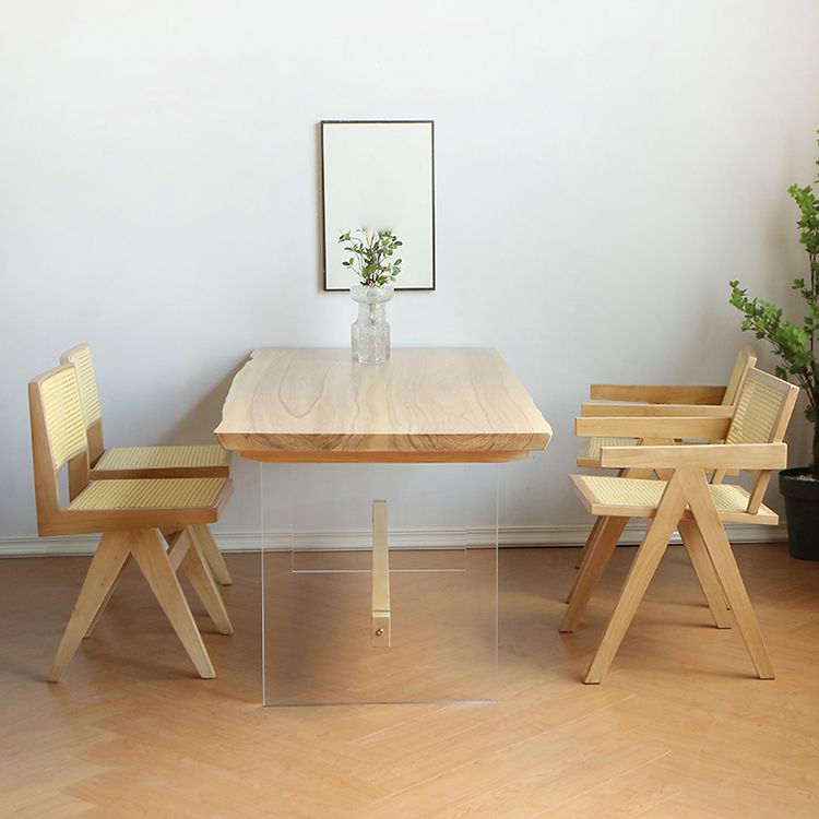 Modern 1/2/3/5 Pieces Dining Set Ash Wood Dining Furniture Set /Separate Items