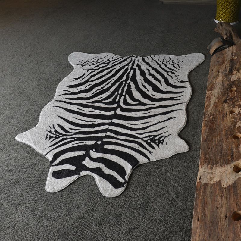Animali creativi moderni Stampa con tappeto poliestere non slittata moquette per soggiorno