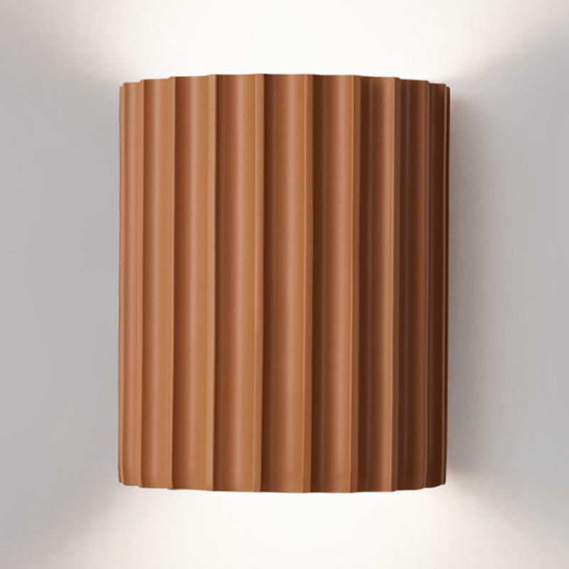 Flush Mount Wall Light Contemporary Polish Finish Lighting for Dining Room