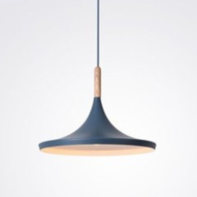 Modern Hanging Ceiling Light Iron 1-Light Pendant Light for Dining Room