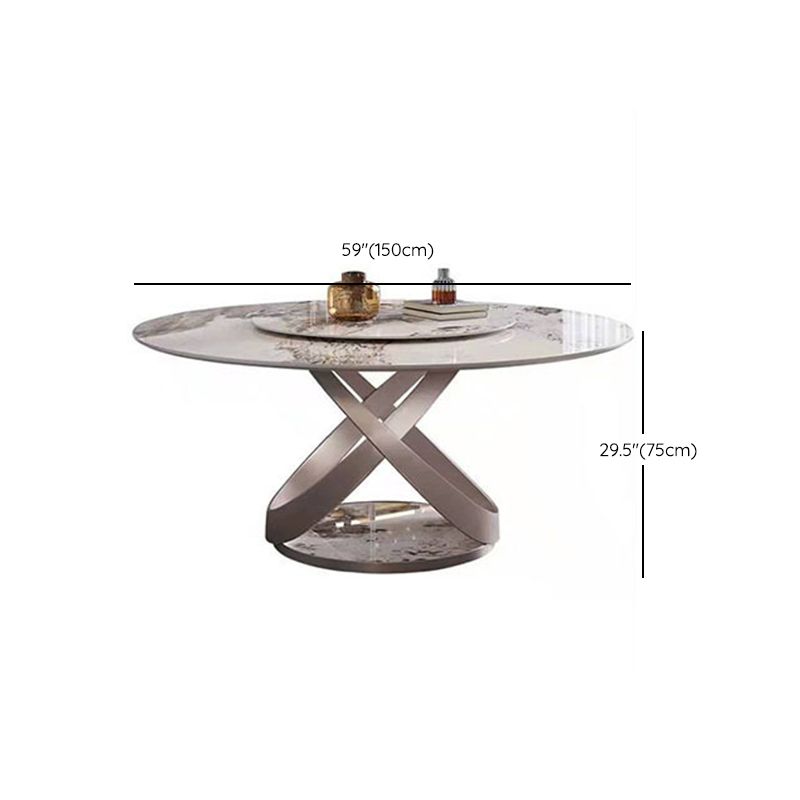 Modern Style Dining Round Table Dining Stone Table for Home Use