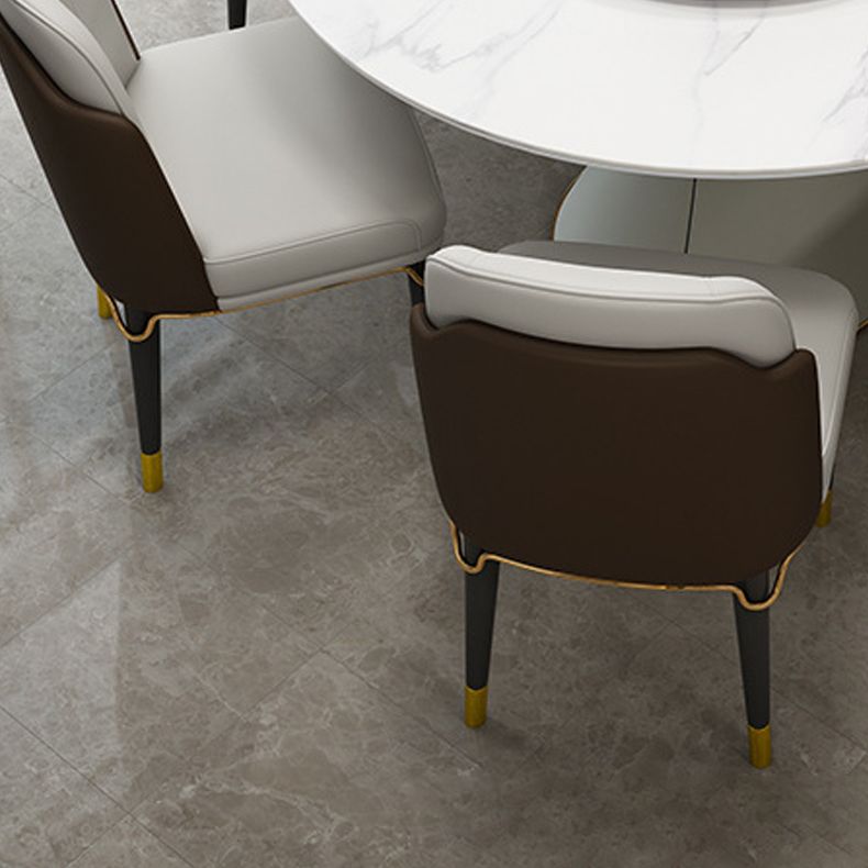 Modern Style Round Table Set 1/4/7 Pieces Dining Set for Home Use