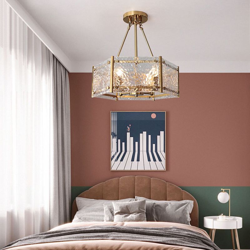 Lampade a sospensione di vetro contemporanei per candele lampadario per soggiorno