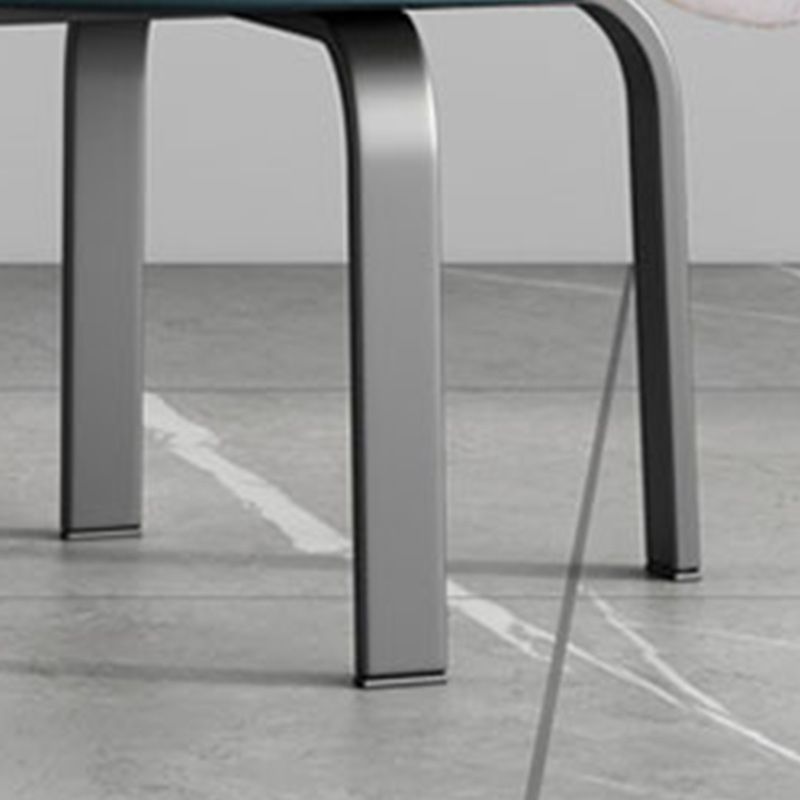 Black Modern Standard Pure Color Water Resistant Round Indoor Standard