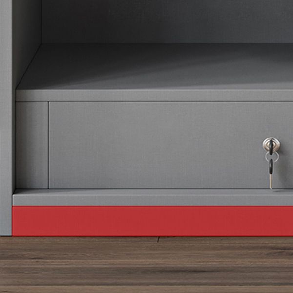 White Colour Wooden Wardrobe Soft Close Door Wardrobe Closet with Garment Rod