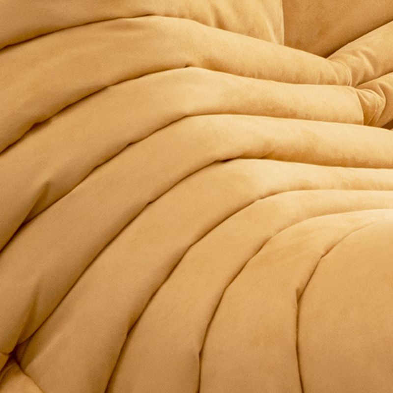 Modernistic Tufted Cushions Armless Living Room Standard Seating