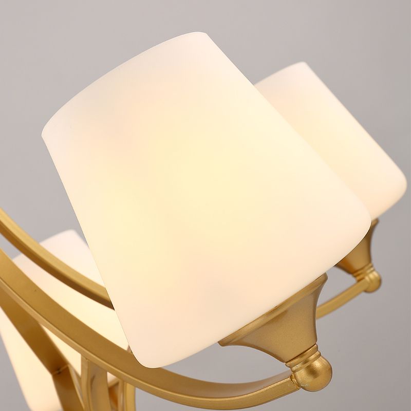 American Style Geometric Chandeliers Chandelier Lighting Fixtures Glass Pendant Lighting