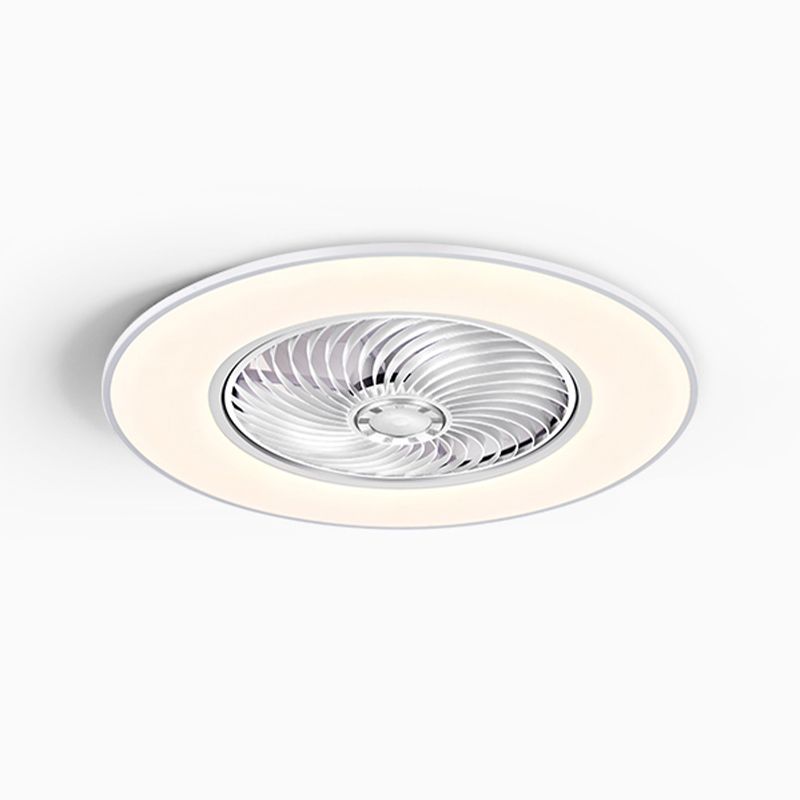 Metal Ceiling Fan Light Fixture Round Modern Ceiling Light Fixture