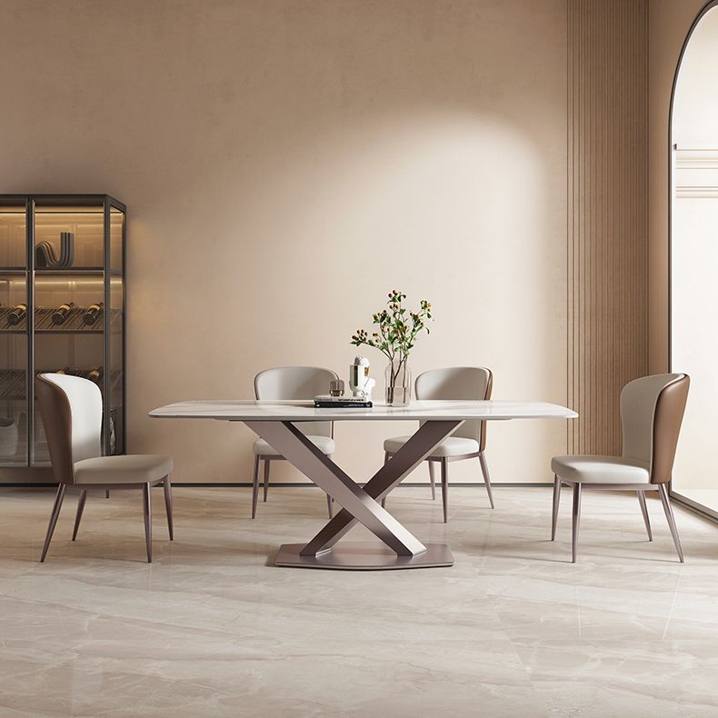 Modern 1/2/4/5/7 Pieces Dining Set Stone Dining Furniture Set /Separate Items