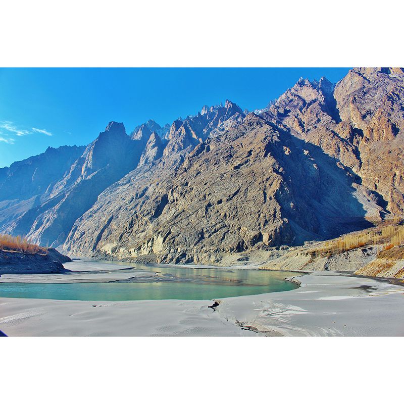 Modern Mountain Landscapes Mural Wallpaper Environmental Living Room Decoration