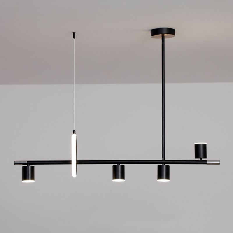 Luces colgantes contemporáneos Geometry Island Lights Metal para la isla de cocina