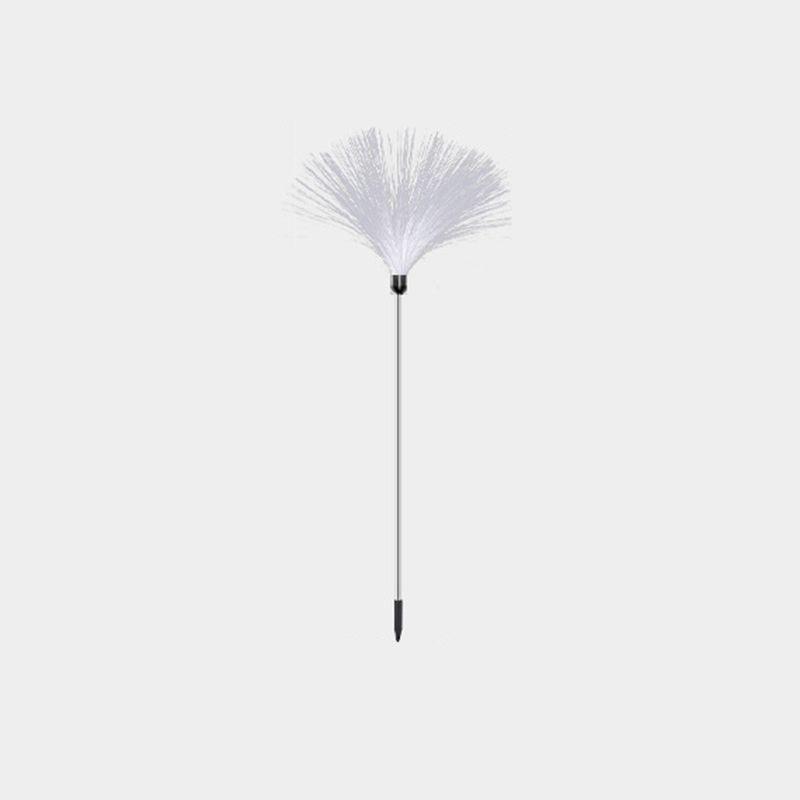 Optical Fiber Ground Light Art Decor Clear LED Stake Lighting for Courtyard , 10 Pcs