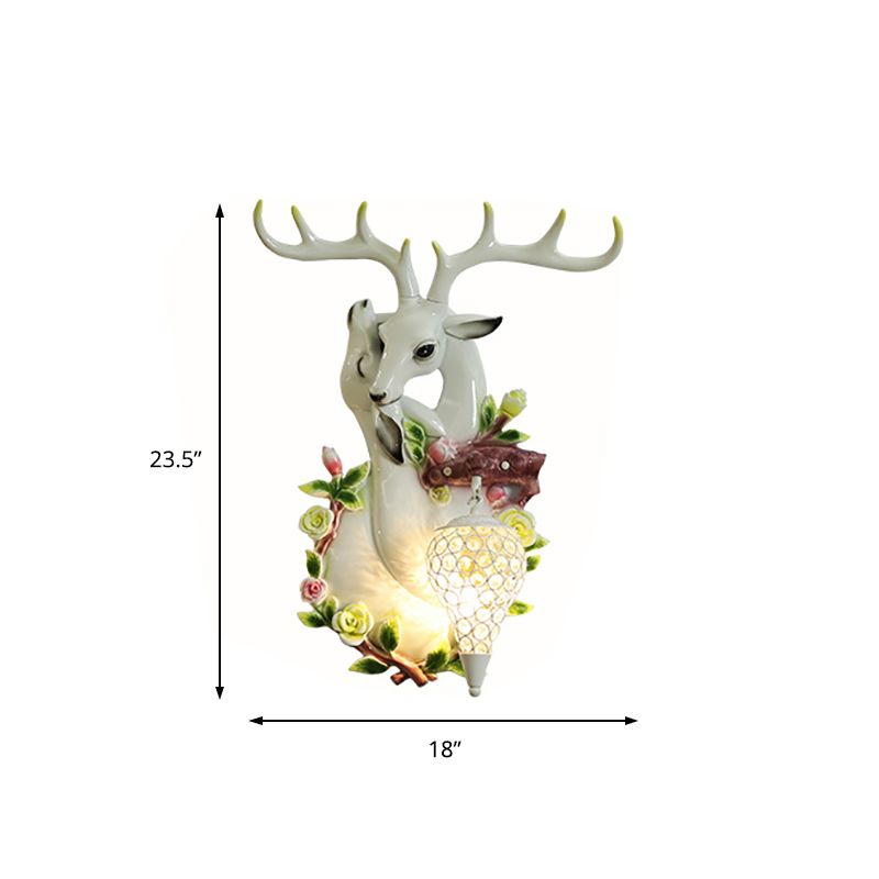 Éclairage d'éclairage d'éclairage mural à nuée à cristal transpare