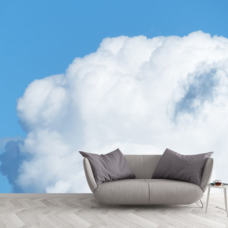 Sky Photography Mural Mildew Resistant Wallpaper Sleeping Room Wall Mural