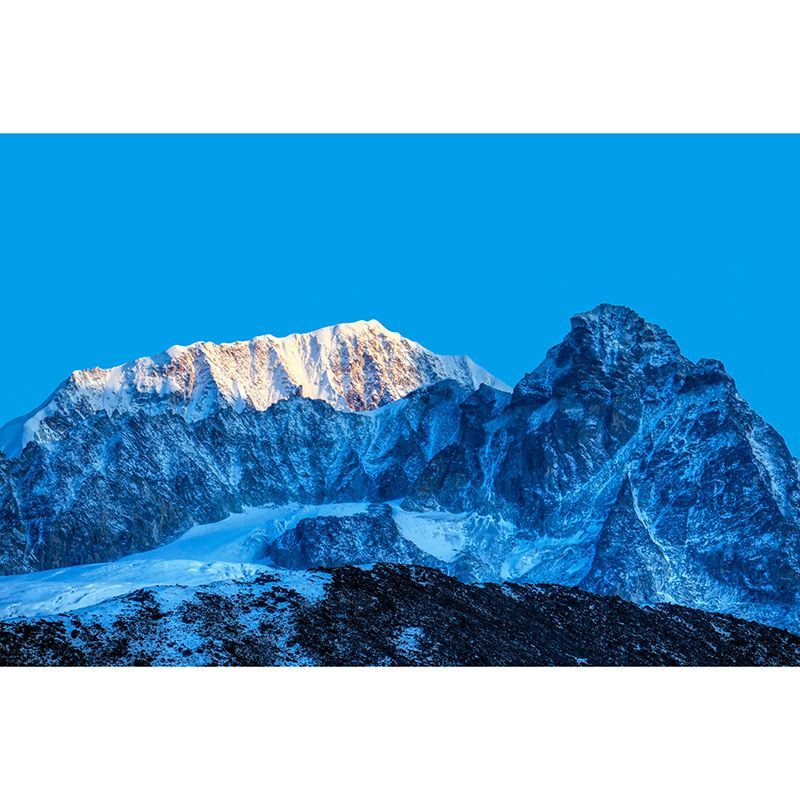 Himalayas View Mural Wallpaper Moisture Resistant Wall Art for Guest Room Decor