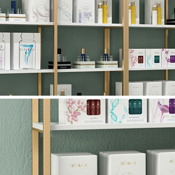 10.63 "W libreria in stile glam a parete in stile glam per la sala da studio degli uffici domestici