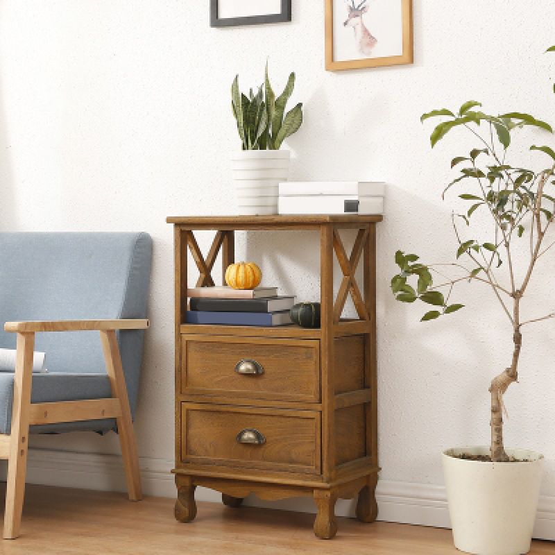 17.71" L * 11.81" W Accent Cabinet 3/2/1 - Drawer and 1 - Door Chest