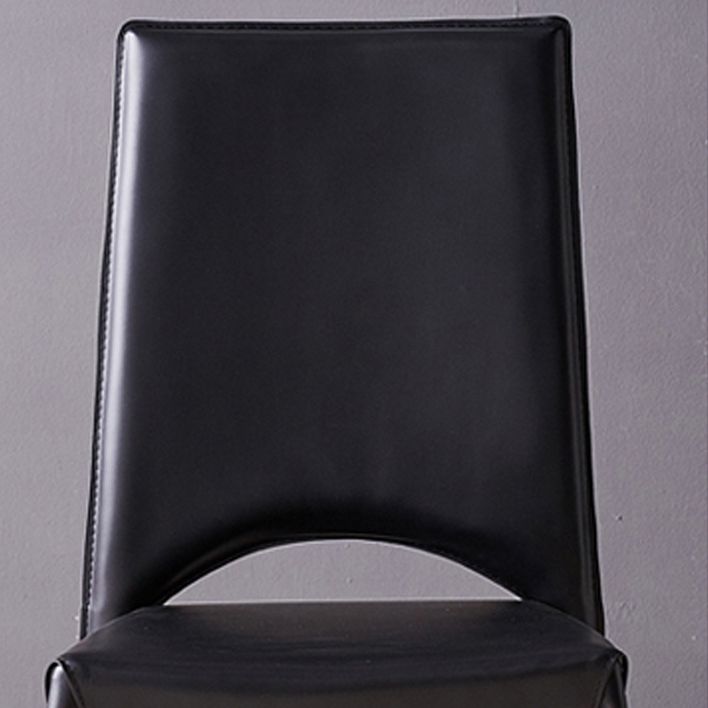 Silla de comedor de metal moderno con respaldo abierto, silla lateral para uso en restaurantes
