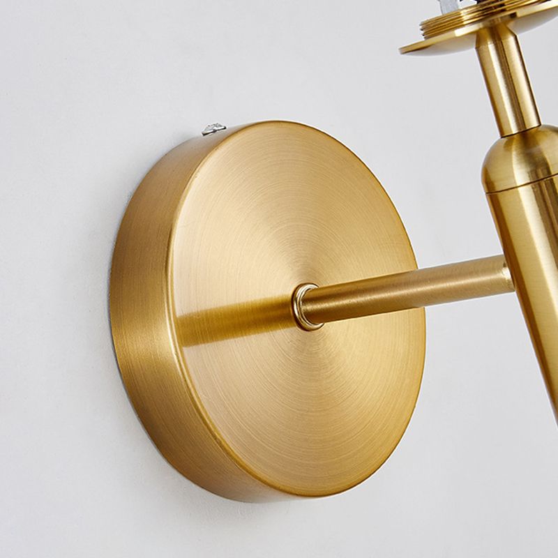 Sphere Shape Glass Sconce Light Modern Style Wall Lamp for Dining Room