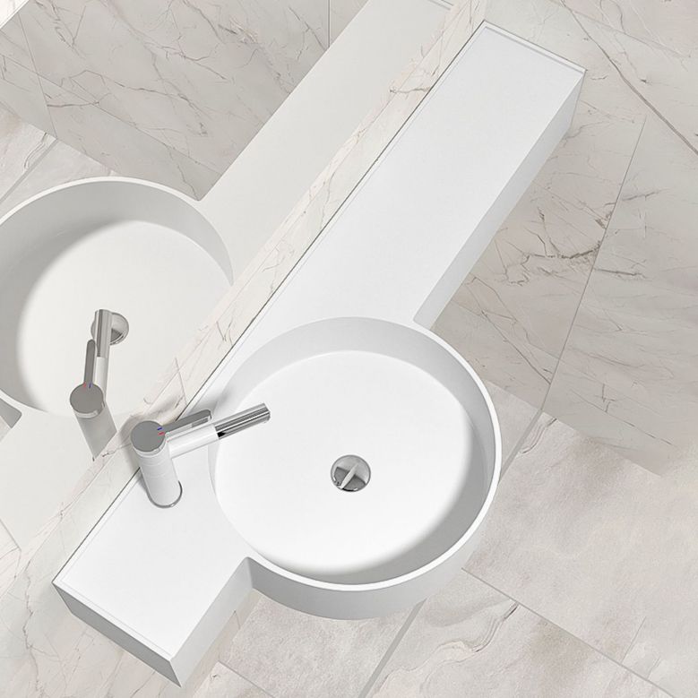 Modern Bathroom Sink Man Made Rock Specialty Vessel Bathroom Sink(Not Including Faucet)