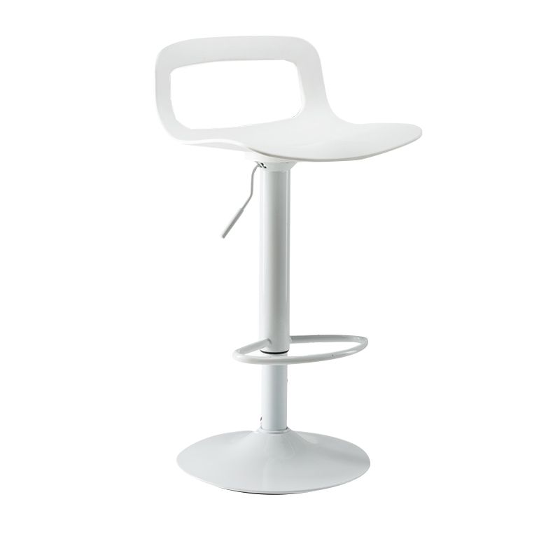 Industrial Style Bar-stool PP Seat with Swivel for Kitchen Bar