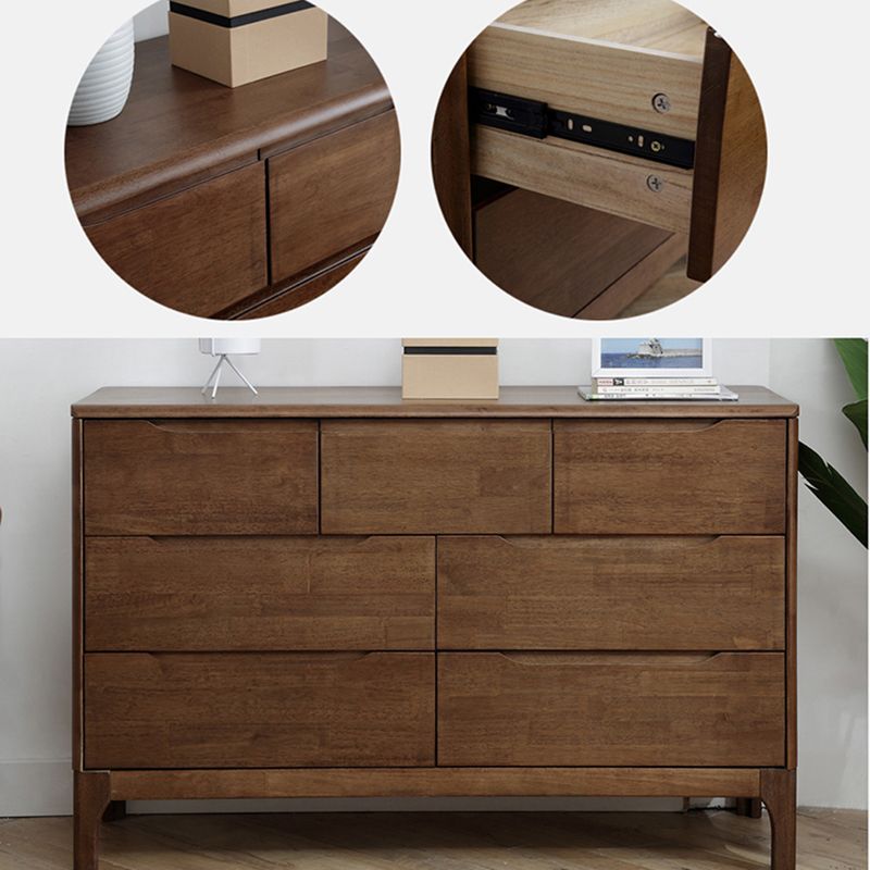 15.6-inch Width Storage Chest Contemporary Solid Wood Dresser